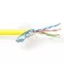 Patchkabel ACT CAT5E F/UTP LSZH Litze Gelb 500m