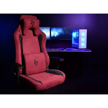 Gaming-Stuhl Arozzi Vernazza Supersoft Bordeaux Ergonomisches Design