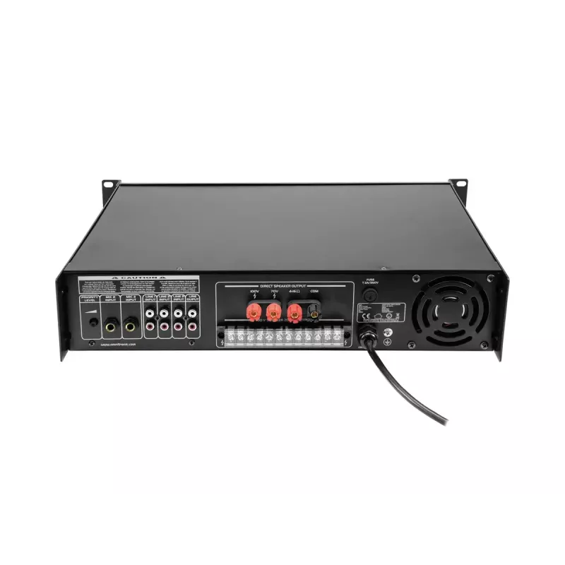 Audio-Verstärker Omnitronic 80709782 180 W Klasse A/B Schwarz