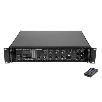 Audio-Verstärker Omnitronic 80709782 180 W Klasse A/B Schwarz