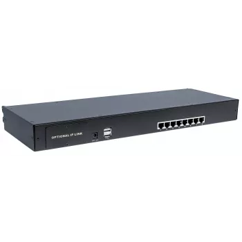 Intellinet Modularer 8-Port CAT5 VGA KVM-Switch, zur Verwendung mit den Produktnummern 507622, 507738, 507981, 507998, 508025, 508032, 508049 & 508056