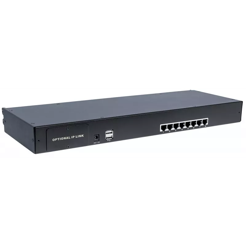 Intellinet Modularer 8-Port CAT5 VGA KVM-Switch, zur Verwendung mit den Produktnummern 507622, 507738, 507981, 507998, 508025, 508032, 508049 & 508056