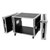 Flightcase Roadinger 30109112 Birke Schwarz Silber 22 kg