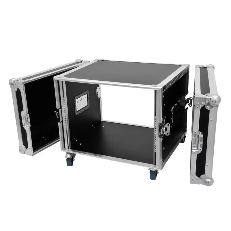 Flightcase Roadinger 30109112 Birke Schwarz Silber 22 kg