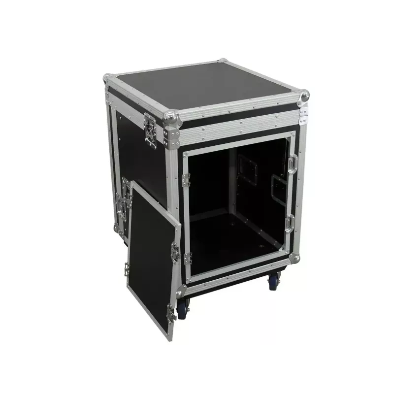 Flightcase Roadinger 3010999N Sperrholz Schwarz Silber 27,4 kg