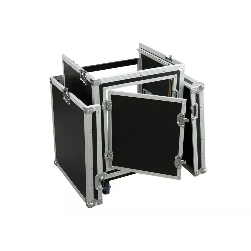 Flightcase Roadinger 3010999N Sperrholz Schwarz Silber 27,4 kg
