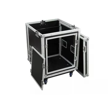 Flightcase Roadinger 3010999N Sperrholz Schwarz Silber 27,4 kg