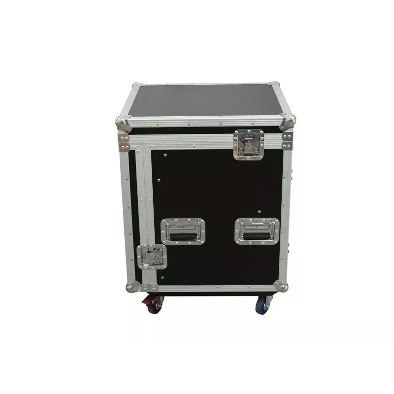 Flightcase Roadinger 3010999M Sperrholz Schwarz Silber 25 kg