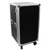 Flightcase Roadinger 30126432 Sperrholz Schwarz Silber 64,5 kg