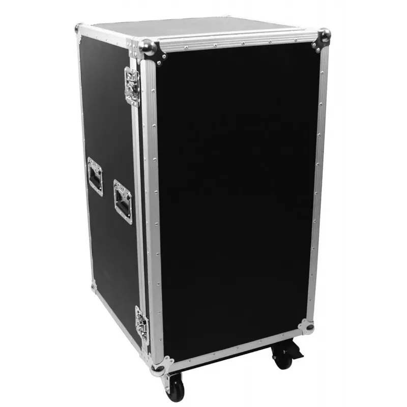 Flightcase Roadinger 30126432 Sperrholz Schwarz Silber 64,5 kg