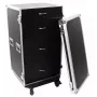 Flightcase Roadinger 30126432 Sperrholz Schwarz Silber 64,5 kg