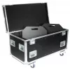 Flightcase Roadinger 30126410 Sperrholz Schwarz Silber 46,5 kg