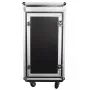 Flightcase Roadinger 30110000 Sperrholz Schwarz Silber