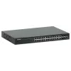 Intellinet 24-Port Gigabit Ethernet PoE+ Web-Managed Switch mit 4 Gigabit Combo Base-T/SFP-Ports, IEEE 802.3at/af Power over Ethernet (PoE+/PoE) konform, 370 W, Endspan, 19-Zoll-Rackmount