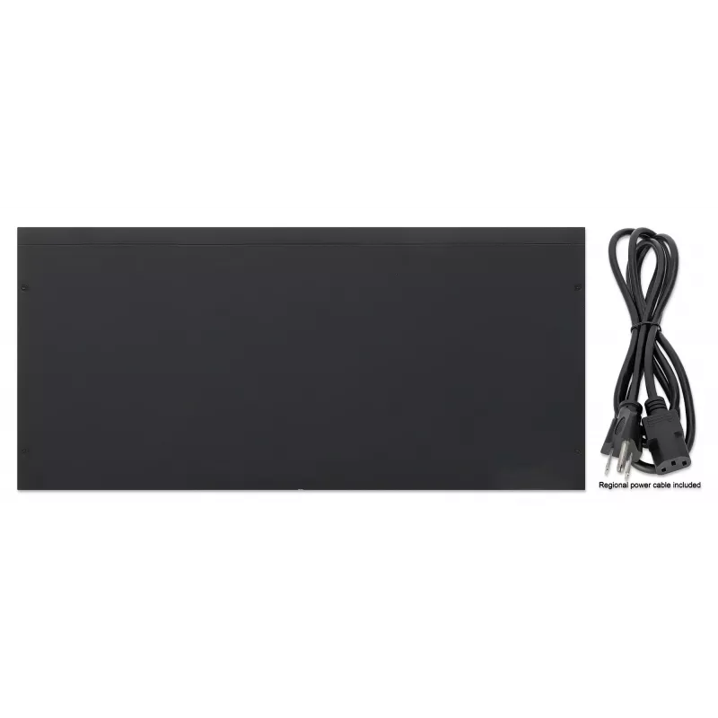 Intellinet 24-Port Gigabit Ethernet PoE+ Web-Managed Switch mit 4 Gigabit Combo Base-T/SFP-Ports, IEEE 802.3at/af Power over Ethernet (PoE+/PoE) konform, 370 W, Endspan, 19-Zoll-Rackmount