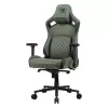 Universal-Gaming-Stuhl Cougar DEFENSOR S ARMY Grün F — gepolsterter Sitz, 150 kg max, B 760 × T 690 mm, H 129,5–137 cm