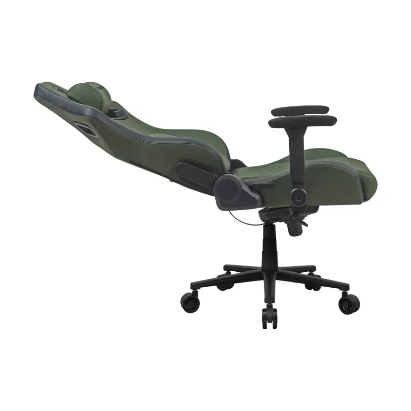 Universal-Gaming-Stuhl Cougar DEFENSOR S ARMY Grün F — gepolsterter Sitz, 150 kg max, B 760 × T 690 mm, H 129,5–137 cm