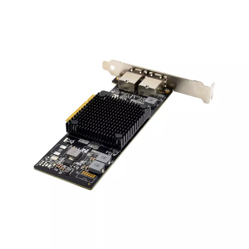 Netzwerkadapter MicroConnect PCIe x8 Dual RJ45 10 GbE X550, PCIe x8, Dual RJ45 10GbE