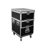 Flightcase Roadinger 30126430 Sperrholz 38 kg Schwarz Silber