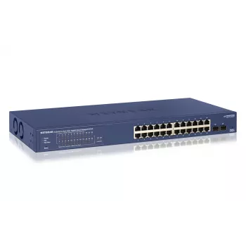 NETGEAR GS724TP Managed L2/L3/L4 Gigabit Ethernet (10/100/1000) Power over Ethernet (PoE) 1U Schwarz, Grau