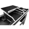 Hardcase Roadinger 30124208 für DJ-Tisch Sperrholz Schwarz Silber