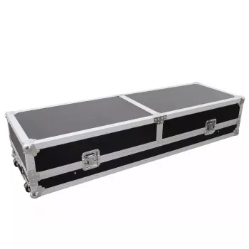 Hardcase Roadinger 30124208 für DJ-Tisch Sperrholz Schwarz Silber