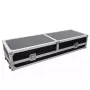 Hardcase Roadinger 30124208 für DJ-Tisch Sperrholz Schwarz Silber