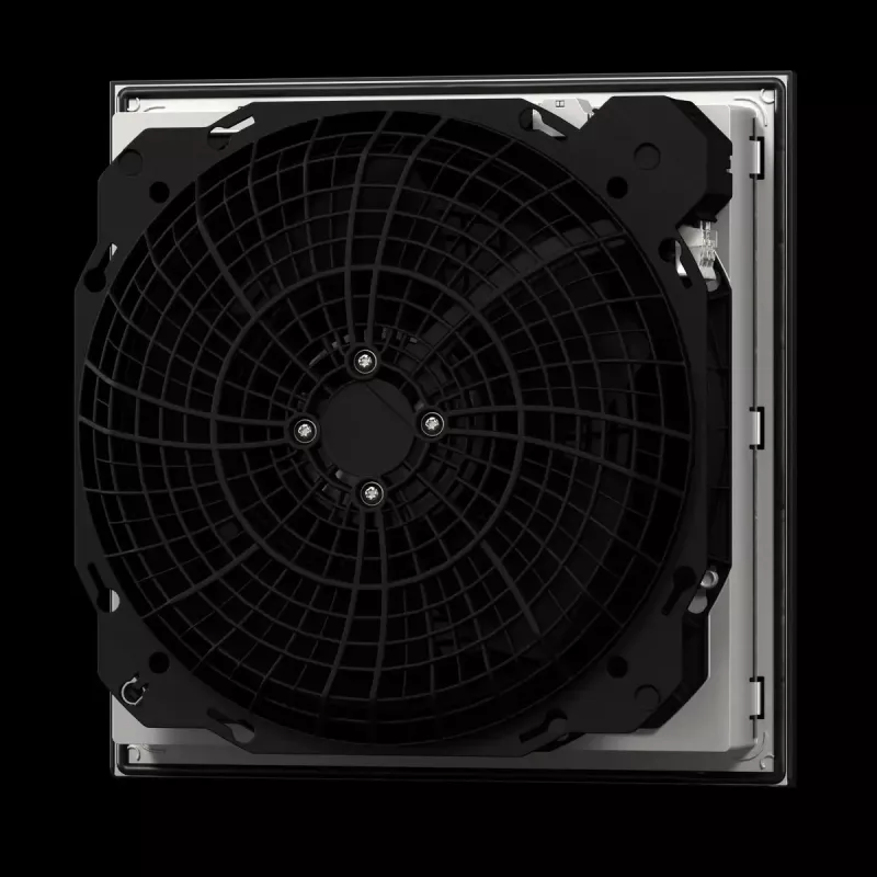 Rack-Lüftereinheit Rittal 3244.900 — 1 Lüfter, 867 m³/h, Kunststoffgehäuse, grau