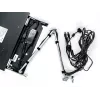 Vertiv Avocent LRA185KMM-205 Rack-Konsole 48,3 cm (19 Zoll) 1366 x 768 Pixel Kunststoff, Stahl Schwarz 1U