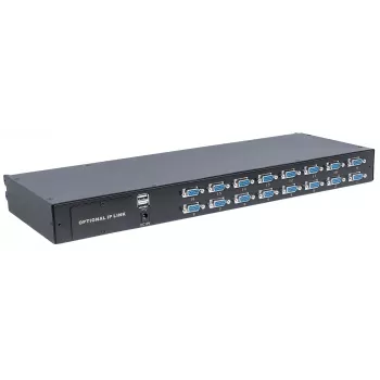 Intellinet Modularer 16-Port VGA KVM-Switch, zur Verwendung mit den Produktnummern 507622, 507738, 507981, 507998, 508025, 508032, 508049 & 508056