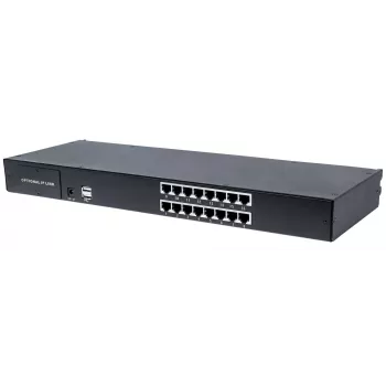 Intellinet Modularer 16-Port CAT5 VGA KVM-Switch, zur Verwendung mit den Produktnummern 507622, 507738, 507981, 507998, 508025, 508032, 508049 & 508056