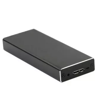 CoreParts MSUB2340 Speichergehäuse SSD-Gehäuse Schwarz