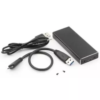 CoreParts MSUB2340 Speichergehäuse SSD-Gehäuse Schwarz