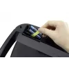 Durable TOUCH 21L Rechteckiger Edelstahl Schwarz Silber