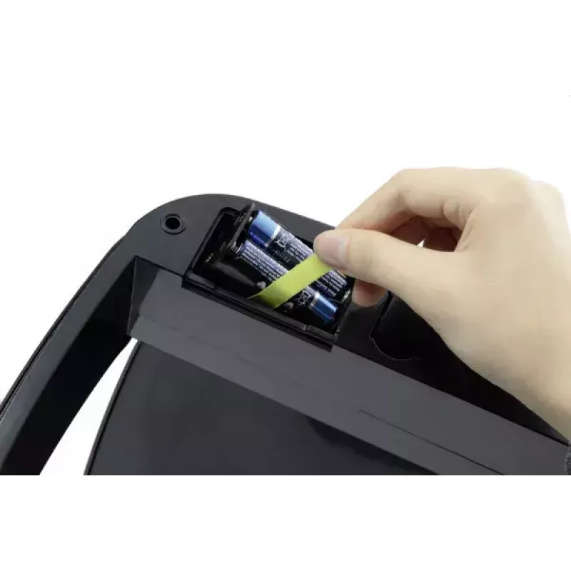 Durable TOUCH 21L Rechteckiger Edelstahl Schwarz Silber