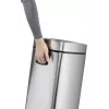 Durable TOUCH 21L Rechteckiger Edelstahl Schwarz Silber