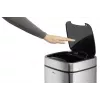 Durable TOUCH 21L Rechteckiger Edelstahl Schwarz Silber