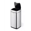 Durable TOUCH 21L Rechteckiger Edelstahl Schwarz Silber