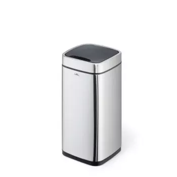Durable TOUCH 21L Rechteckiger Edelstahl Schwarz Silber