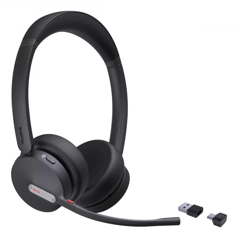 Yealink BH70 Dual Teams USB-C/A Headset, Kabellos, 20 - 20000 Hz, Büro/Callcenter, 147 g, Headset, Schwarz