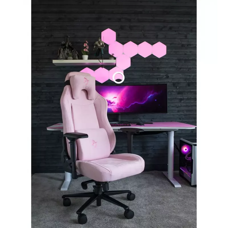 Gaming-Stuhl Arozzi Vernazza Supersoft Pink