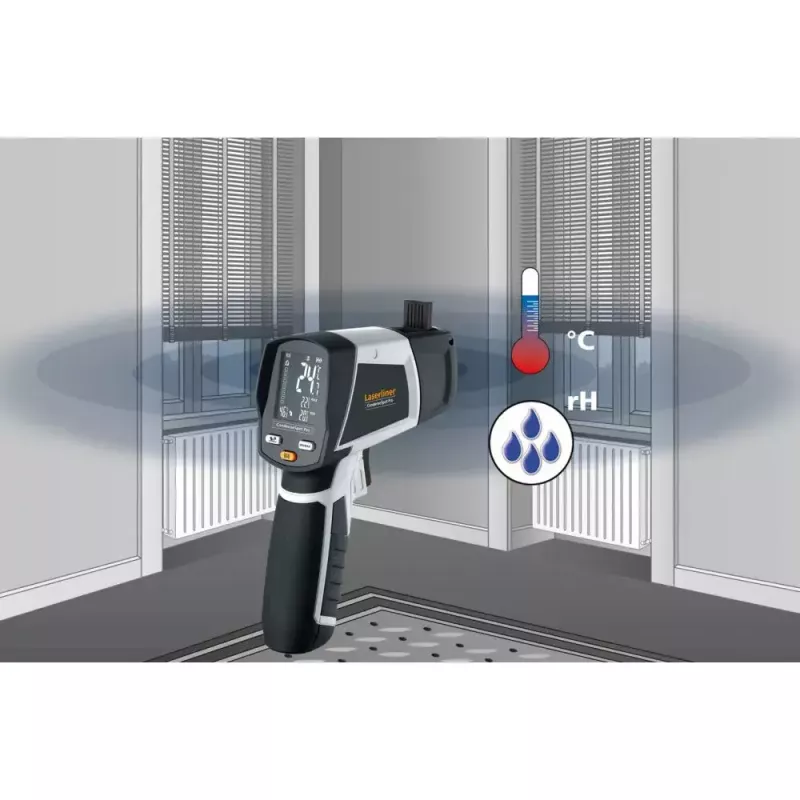 Laserliner CondenseSpot Pro Temperatur- und Feuchtigkeitsmessgerät
