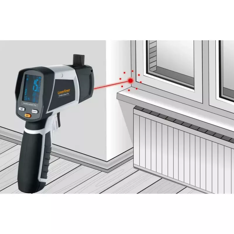 Laserliner CondenseSpot Pro Temperatur- und Feuchtigkeitsmessgerät