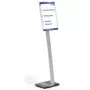 Informationsständer Durable 481323 A3 Acryl Silber