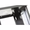 Intellinet 10-Zoll Netzwerkschrank – Wandmontage (Standard), 6HE, 300 mm tief, Schwarz, montiert, max. 60 kg, auch für Tisch- oder Bodenaufstellung geeignet, nutzbare Tiefe 265 mm, Metall- & Glastür, Rückwand, abnehmbare Seiten, Teile für Wandmontage (z.B. Schrauben/Dübel) nicht im Lieferumfang enthalten