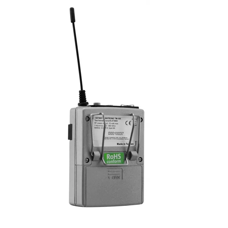 Bodypack-Sender Omnitronic TM-105