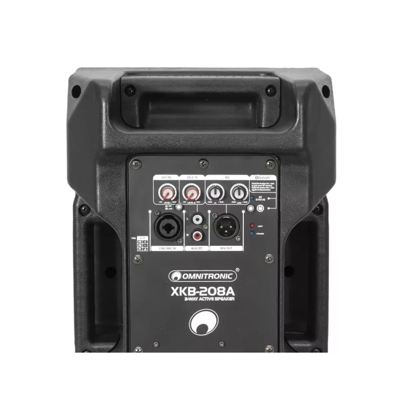 2-Wege-Lautsprecher Omnitronic 11038793 Schwarz Kabelgebunden & Drahtlos