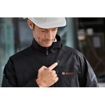 Bosch GHJ 12+18V XA Professional Beheizte Jacke Größe S Schwarz
