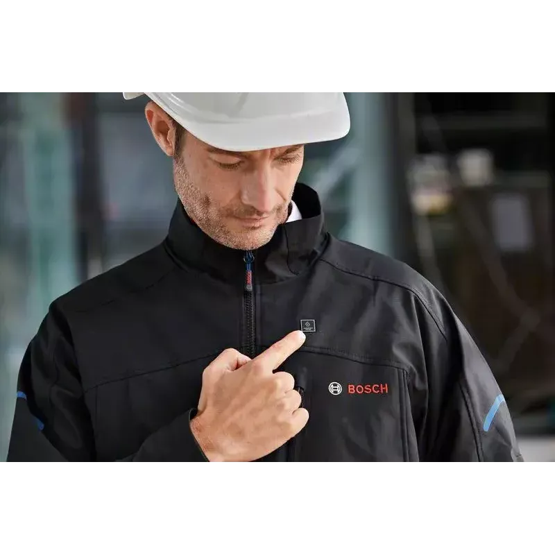 Bosch GHJ 12+18V XA Professional Beheizte Jacke Größe S Schwarz
