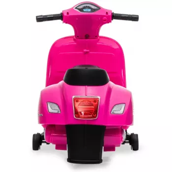 Elektrisches Aufsitzfahrzeug Jamara Vespa Mini Roller, batteriebetrieben, 4 Räder, ab 1,6 Jahren, Lichter, schwarz oder pink